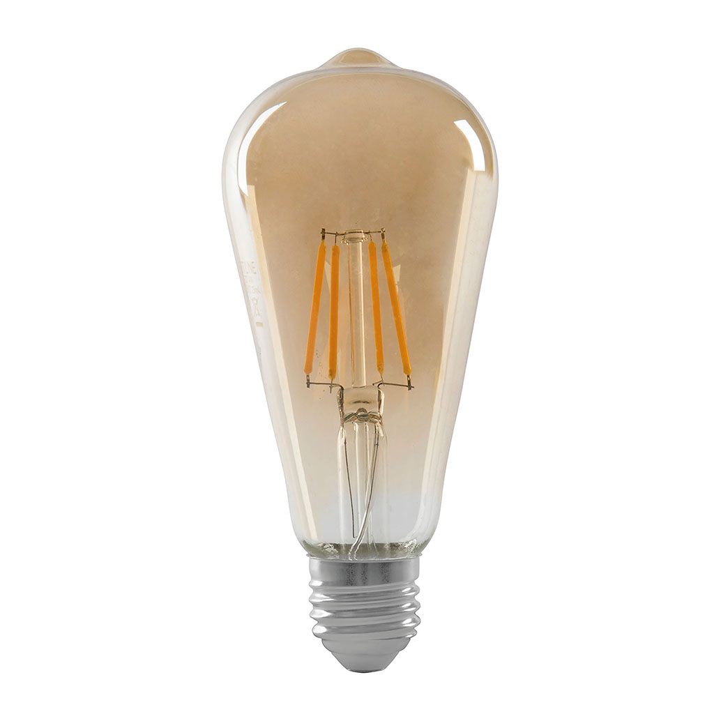 Ampoule déco rétro à filament forme poire E27 4W