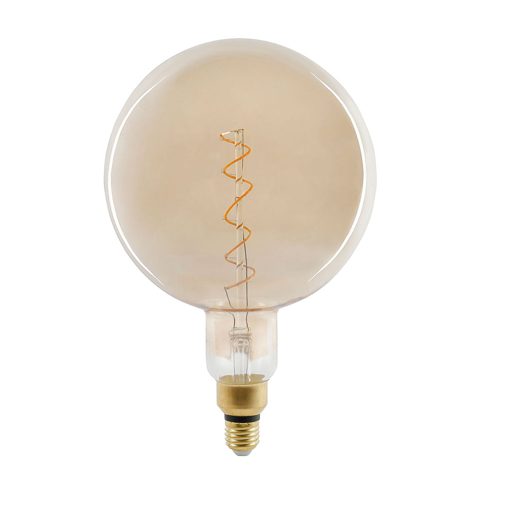 Ampoule géante LED déco rétro à filaments forme globe E27 5W
