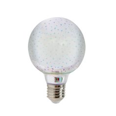 Ampoule LED effet disco forme globe E27 4W