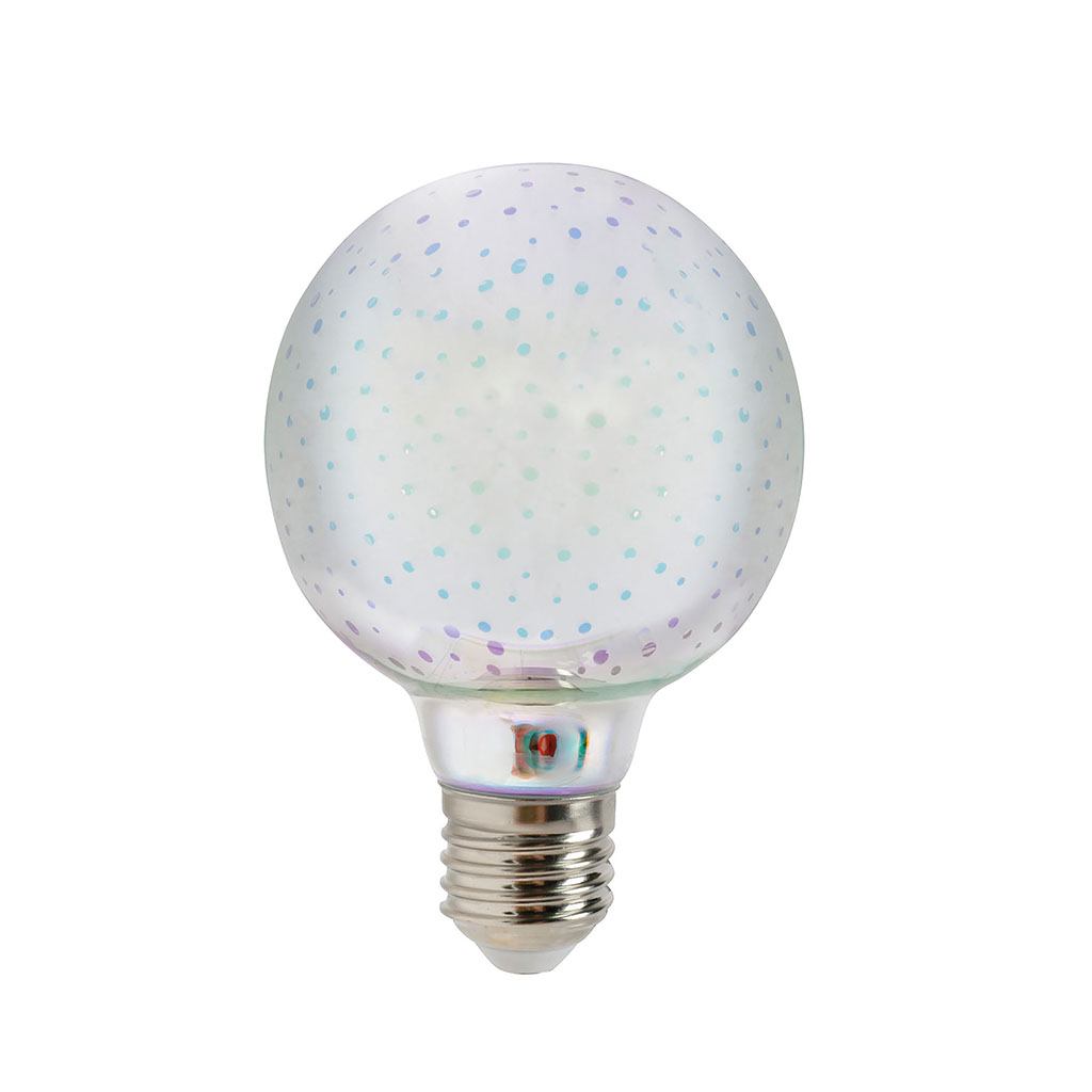 Ampoule LED effet disco forme globe E27 4W - Centrakor