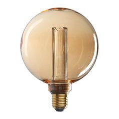 Ampoule led filament ambrée ronde G125 E27 4W 180LM