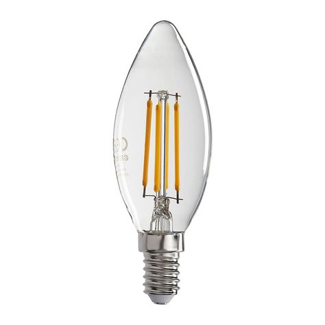 Ampoule led filament blanc froid C37 E14 2W