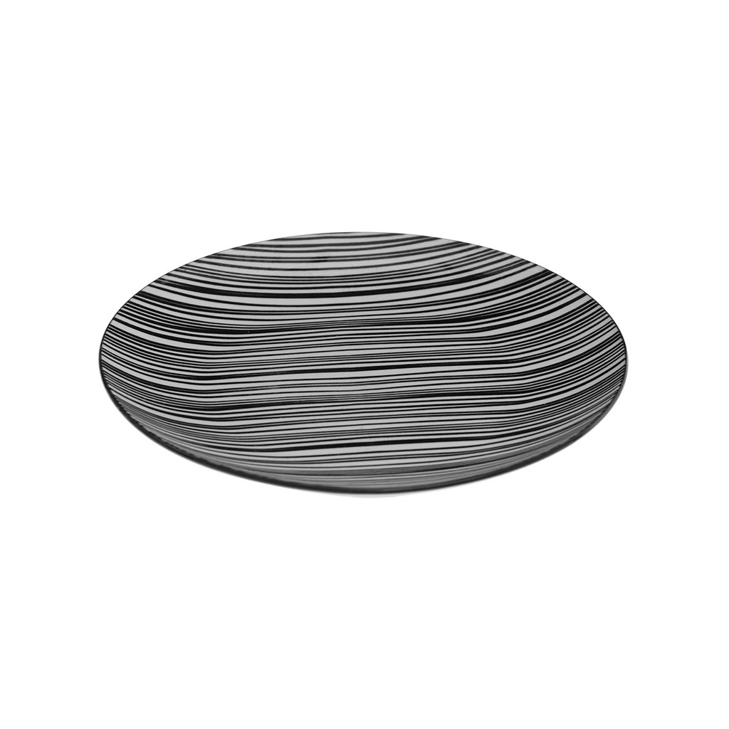 Assiette à dessert BOHEMIA en porcelaine à motifs D 19cm