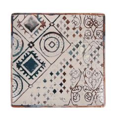 Assiette à dessert carrée GRECIA 18x18cm