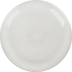 Assiette à dessert en verre OXYGENE D 19cm