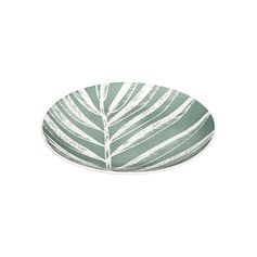 Assiette à dessert GREEN verte porcelaine D 19cm