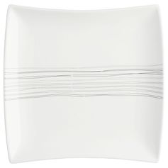 Assiette à dessert LIGNES en porcelaine D 20cm