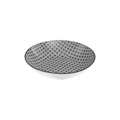 Assiette creuse BOHEMIA en porcelaine à motif floral D 20cm