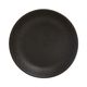 Assiette creuse CAVIAR grès noir D 20cm