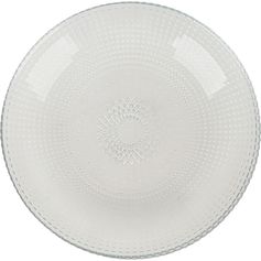 Assiette creuse en verre OXYGENE D 21cm