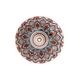 Assiette creuse MANDALA orange D20cm