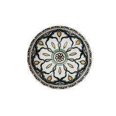 Assiette creuse MANDALA vert D20cm