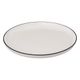 Assiette plate ALIX porcelaine blanche D 27cm