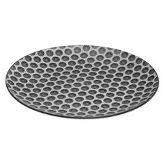 Assiette plate BOHEMIA en porcelaine à motif rond D 27cm