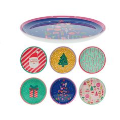 Assiette plate de Noël D25cm
