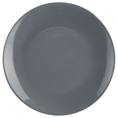 Assiette plate faïence grise D 26cm