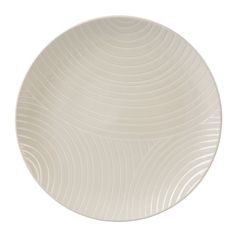 Assiette plate grès GRAPHIC beige D 27cm - LETHU