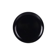 Assiette plate MEDITERRANEA noir 21x1.5cm