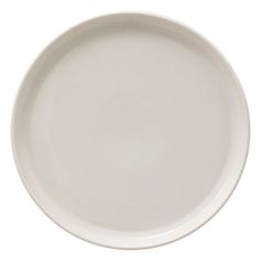 Assiette plate porcelaine blanche D 26.5cm