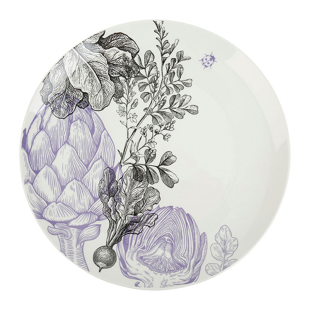 Assiette Plate En Grès Scandinave Bleu | Modèle AEKI Ø 26,5 Cm | Style épuré Et Durable