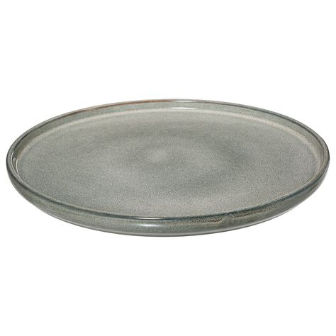 Assiette plate RENAISSANCE en verre taillé D 25cm - Centrakor