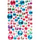 Assortiment de 106 ronds adhésifs strass