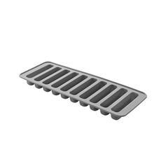 Bac à glaçon silicone 10 bâtonnets gris