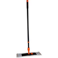 Balai plat multi usages manche télescopique et housse microfibre