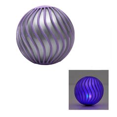 Balle rebondissante relief LED D 6.5cm