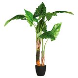 Plante artificielle suspendue pot céramique 12x50cm - Centrakor
