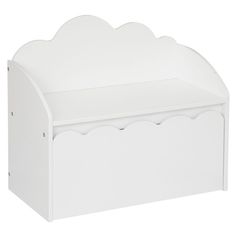 Banc coffre de rangement DOUCEUR nuage 60x30x53.4cm