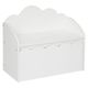 Banc coffre de rangement DOUCEUR nuage 60x30x53.4cm