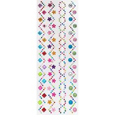 Bande de stickers en strass