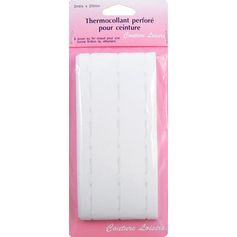 Bande thermocollante perforée 25mm x 3m