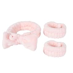 Bandeau de maquillage avec nœud pour cheveux et poignets D 5.5cm