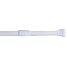 Barre de douche aluminium blanche 110x200cm