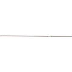 Barre pour tringle à rideaux extensible fer forgé noir cérusé argent 1.85-3.50m