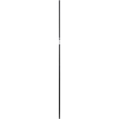 Barre pour tringle à rideaux fer noir 2m D 20mm