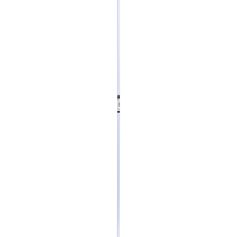 Barre tringle à rideau blanche 1.5m D 16mm
