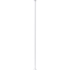 Barre tringle à rideaux 60-90cm blanc D20mm