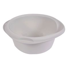 Bassine ronde ergonomique blanche 12L