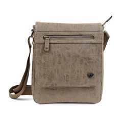 Besace rabat vintage marron 24x28x6cm