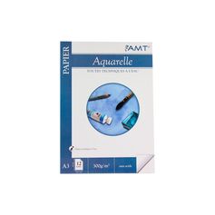 Bloc de 12 feuilles pour aquarelle A3 300g/m²