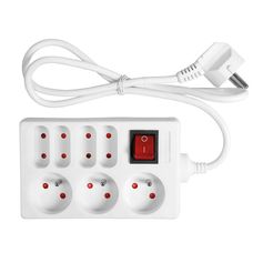 Bloc multiprise 3 prises 16A et 4 prises 6A