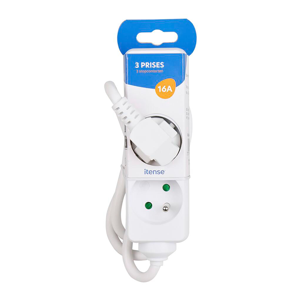 Bloc multiprises 3 prises 16A