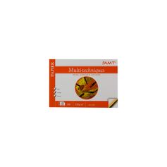 Bloc papier 15 feuilles multi-techniques A6 220g/m²