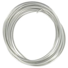 Bobine fil aluminium argent 2m
