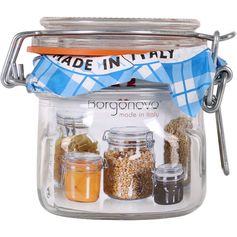 Bocal Borgonovo en verre 0.2L