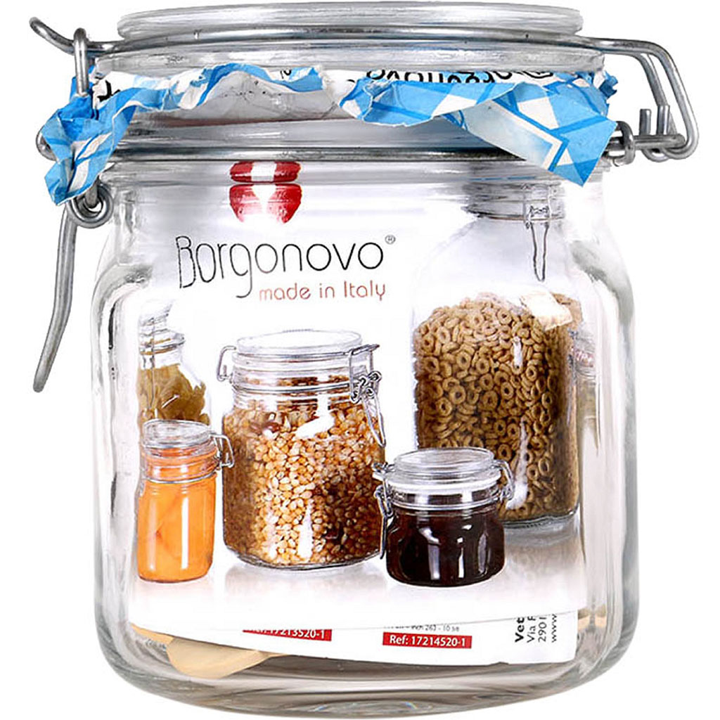 Bocal Borgonovo en verre 0.75L