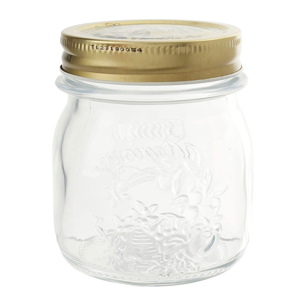 Bocal en verre 0.25L - QUATTRO STAGIONI